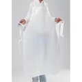 Umbo White Polyethylene Apron 1mil, 1000/CS, 1000PK H213-W